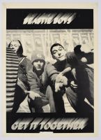 Beastie Boys - Mounted (Poster)