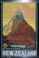 New Zealand Mitre Peak - Before (Poster)