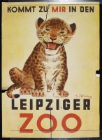 Leipzig Zoo Leopard - Before (Poster)