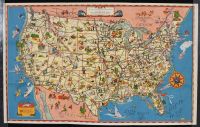 Greyhound Bus Lines Routes Map - Before (Poster)