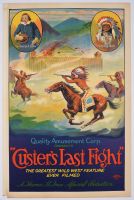 Custer's Last Fight - Mounted (Poster)