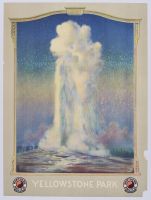 Yellowstone Park - Mounted (Poster)