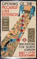 Piccadilly Line Extension - Before (Poster)